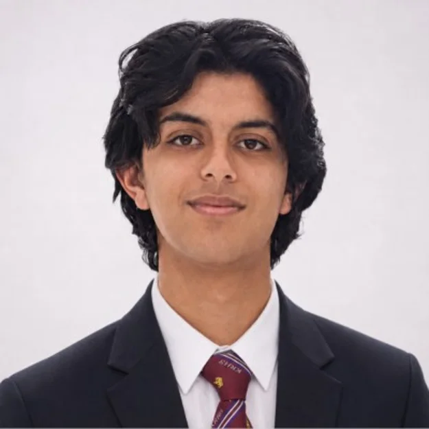 Arnav Singh, 16, a pupil at St Olave's Grammar School in Orpington