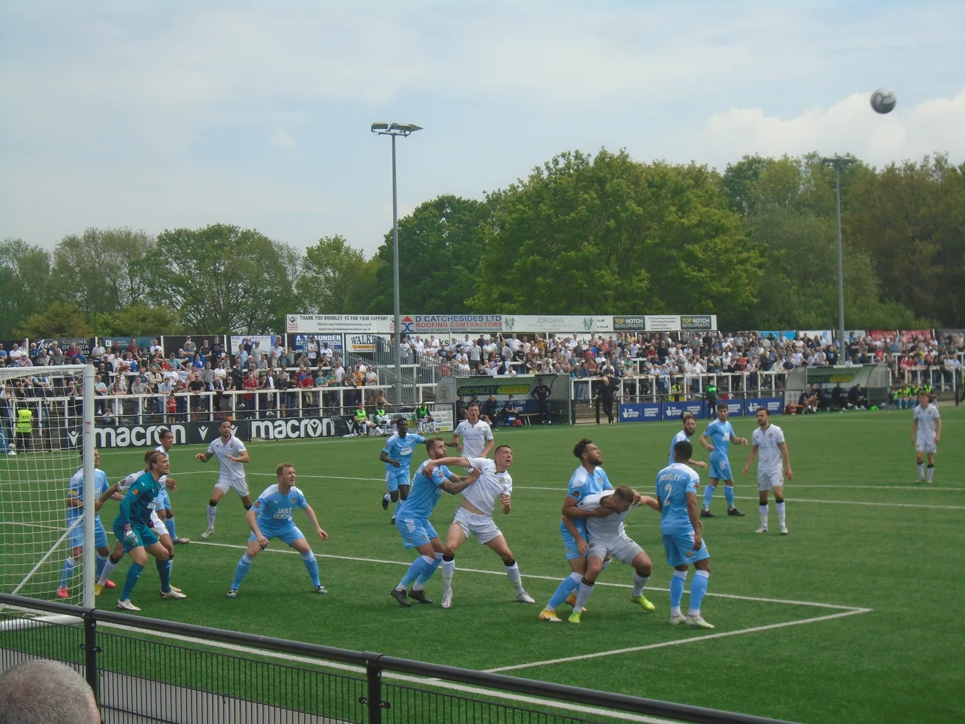 Bromley at home to Notts County at Hayes Lane.