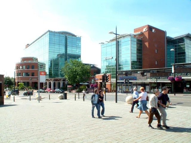 Churchill Court on Westmoreland Road, now Bromley Civic Centre, where Full Council meets
